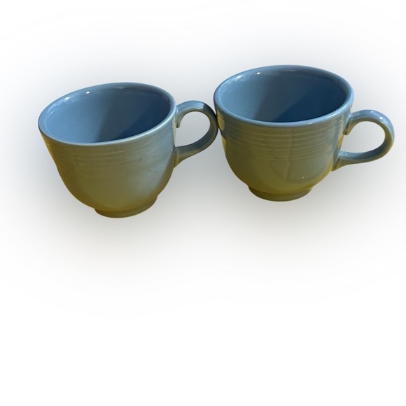 Fiesta Homer Laughlin Mug Set (2) - light blue - Picture 5 of 7